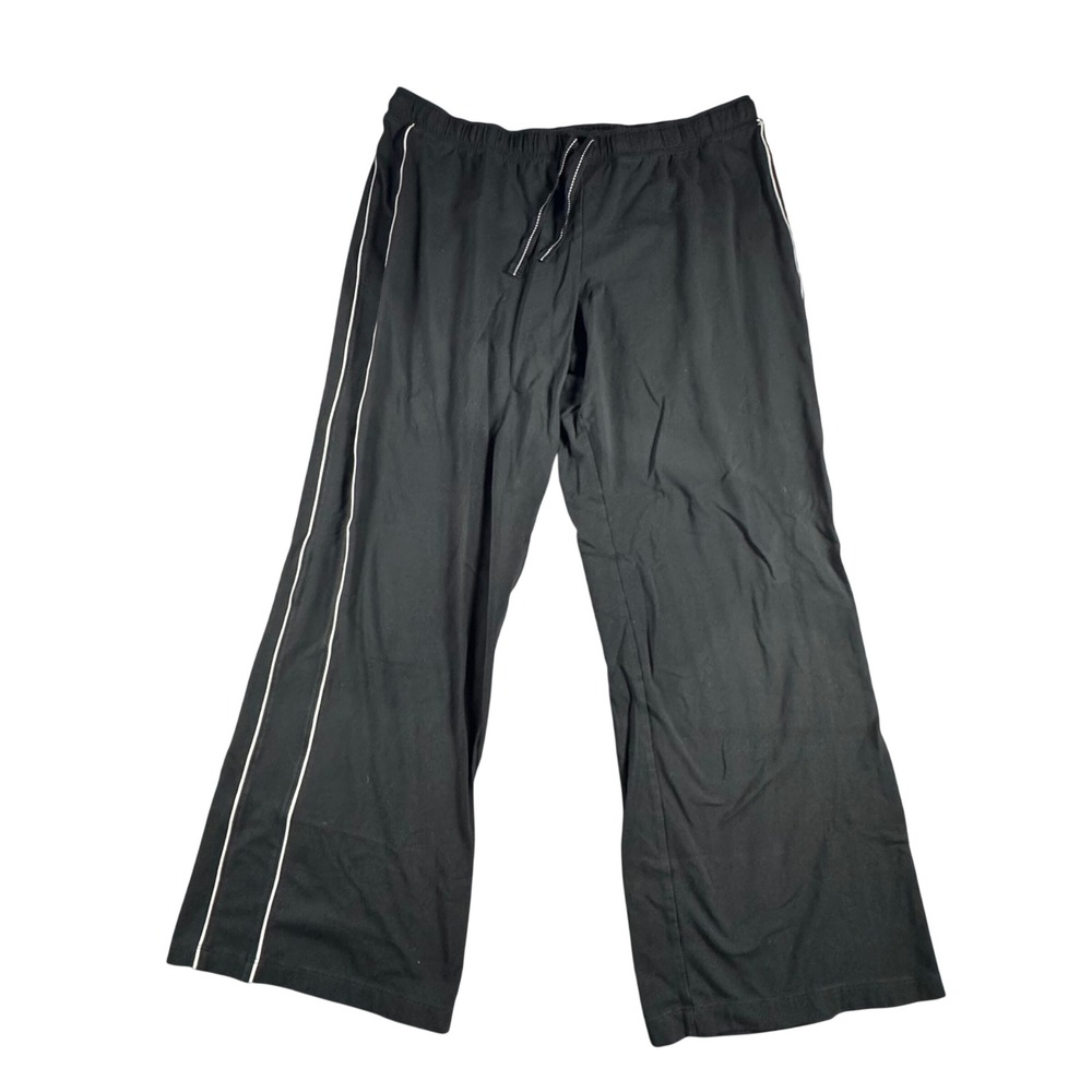 C9 by Champion Sweatpants Womens XXL Black Side Stripe Wide Leg Yoga P9322B-DRJ - Picture 2 of 8